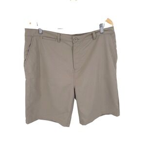 Johnnie-O Prep-Formance Shorts Mens 40 Tan Golf Performance‎ Lightweight Casual